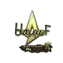 Sticker | blameF (Gold) | Antwerp 2022