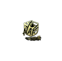 Sticker | NAF (Gold) | Antwerp 2022