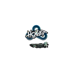 Sticker | Hobbit (Glitter) | Antwerp 2022