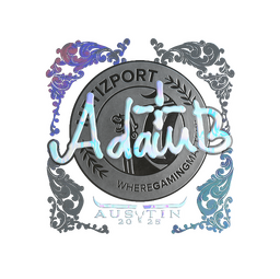 Sticker | adamb (Holo) | Austin 2025