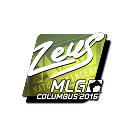 Sticker | Zeus (Foil) | MLG Columbus 2016 image