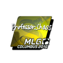Sticker | Professor_Chaos (Foil) | MLG Columbus 2016
