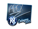 Sticker | apEX (Foil) | Cologne 2015