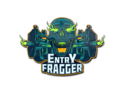 Certified Fragger Counter Strike Sticker Sticker for Sale by