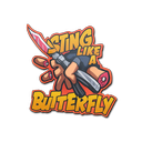 Sticker | Sting Like A Butterfly