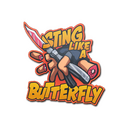 Sticker | Sting Like A Butterfly
