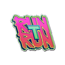 Sticker | Run T, Run