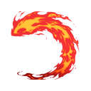 Sticker | Scorch Loop (Reverse)