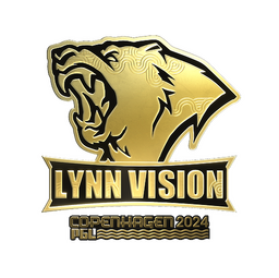 Sticker | Lynn Vision (Gold) | Copenhagen 2024