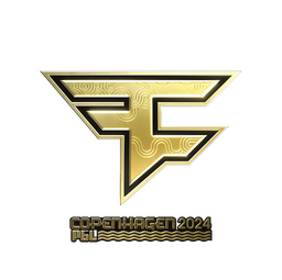 Sticker | FaZe Clan (Gold) | Copenhagen 2024