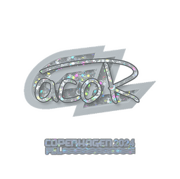 Sticker | acoR (Glitter) | Copenhagen 2024