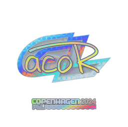 Sticker | acoR (Holo) | Copenhagen 2024