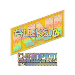 Sticker | Aleksib (Holo, Champion) | Copenhagen 2024