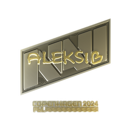 Sticker | Aleksib (Gold) | Copenhagen 2024