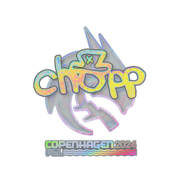 Sticker | chopper (Holo) | Copenhagen 2024