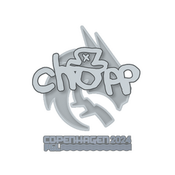 Sticker | chopper | Copenhagen 2024