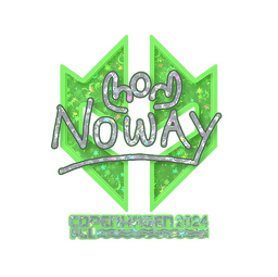 Sticker | noway (Glitter) | Copenhagen 2024