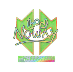 Sticker | noway (Holo) | Copenhagen 2024