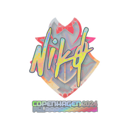 Sticker | NiKo (Holo) | Copenhagen 2024