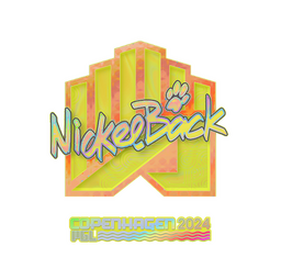 Sticker | NickelBack (Holo) | Copenhagen 2024