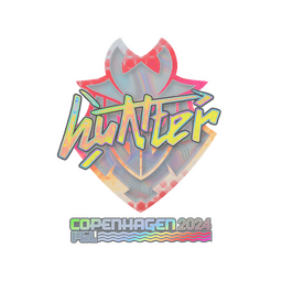 Sticker | huNter- (Holo) | Copenhagen 2024