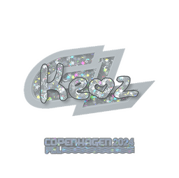 Sticker | Keoz (Glitter) | Copenhagen 2024