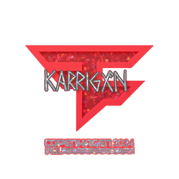 Sticker | karrigan (Glitter) | Copenhagen 2024