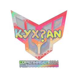 Sticker | kyxsan (Holo) | Copenhagen 2024