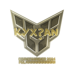 Sticker | kyxsan (Gold) | Copenhagen 2024