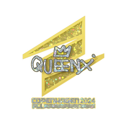 Sticker | Queenix (Glitter) | Copenhagen 2024