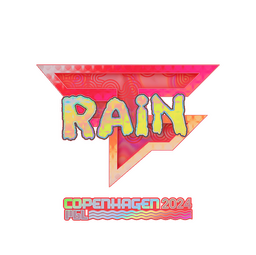 Sticker | rain (Holo) | Copenhagen 2024