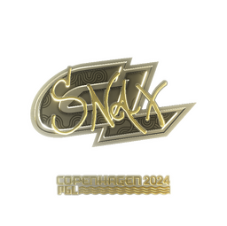 Sticker | Snax (Gold) | Copenhagen 2024