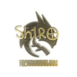 Sticker | sh1ro (Gold) | Copenhagen 2024