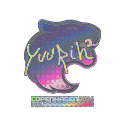 Sticker | yuurih (Holo) | Copenhagen 2024