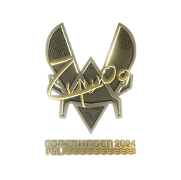 Sticker | ZywOo (Gold) | Copenhagen 2024