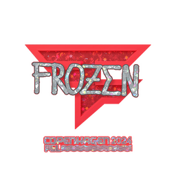 Sticker | frozen (Glitter) | Copenhagen 2024