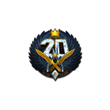 Steam 社群市集 Sticker All Hail The King Foil 的上架物品