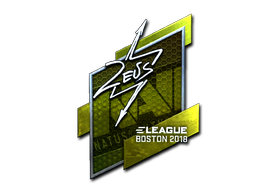 Steam 社区市场:: Sticker | Zeus (Foil) | Boston 2018 列表
