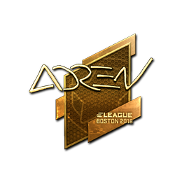 Sticker | AdreN (Gold) | Boston 2018 image