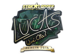 Mercado da Comunidade Steam :: Anúncios para Sticker, LUCAS1 (Gold)
