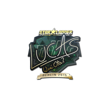 Mercado da Comunidade Steam :: Anúncios para Sticker, LUCAS1 (Gold)