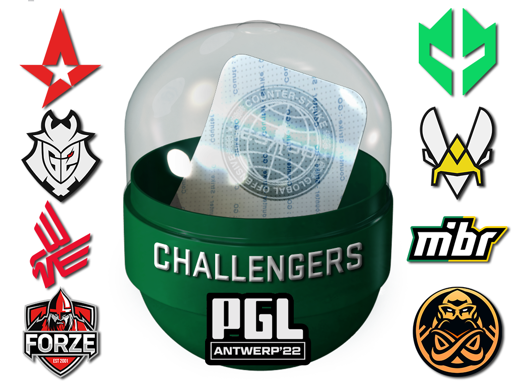 Antwerp 2022 Challengers Sticker Capsule