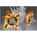 Inscribed Golden Bracers of Forlorn Precipice