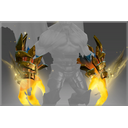 Inscribed Golden Shadow of the Dark Age