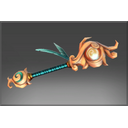 Inscribed Wand of Shamanic Light