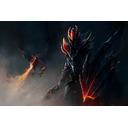 Knight of the Burning Scale Loading Screen