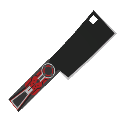 Burning Enhanced Butcher Knife