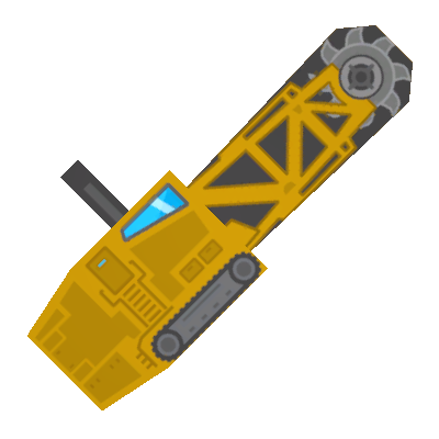 Meta Bucket-wheel Excavator Chainsaw