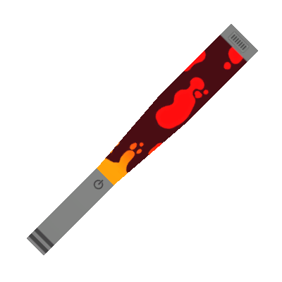 Radioactive Lavalamp Baseball Bat
