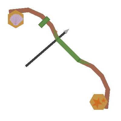 Burning Hawaii Seaside Compound Bow